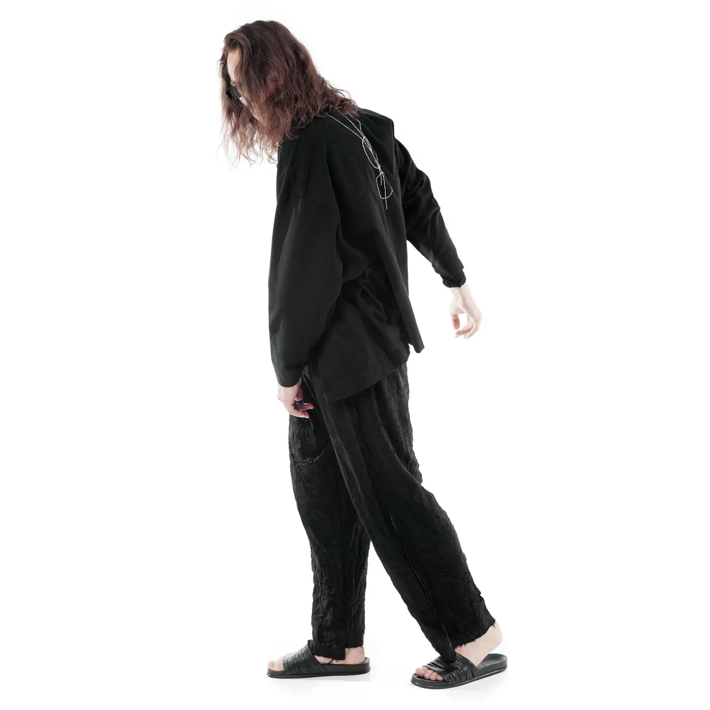 Embroidery kimono