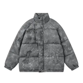 Faire Echo Vintage Button-Up Cotton Coat