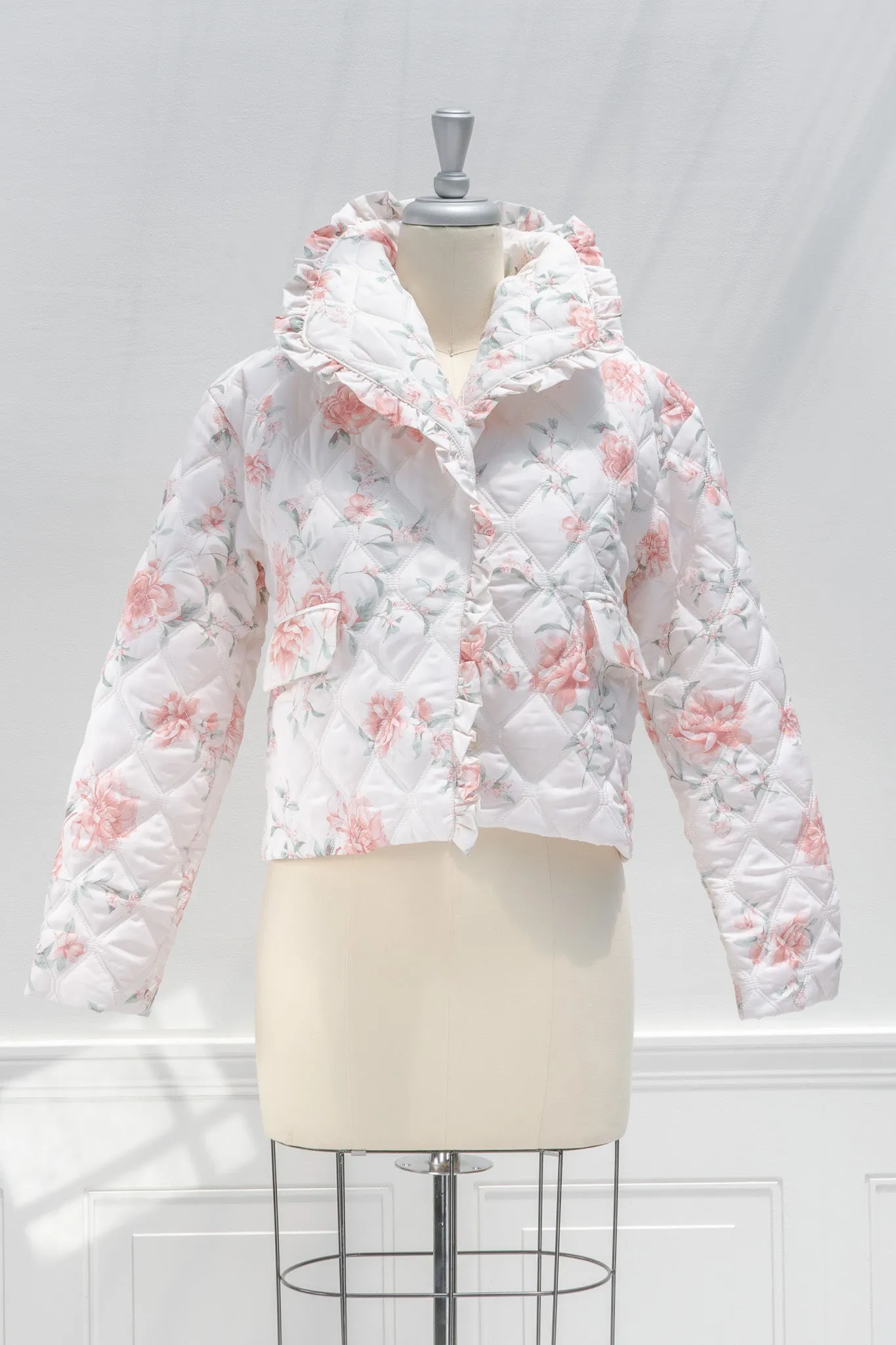 Fond Hearts Quilted Jacket