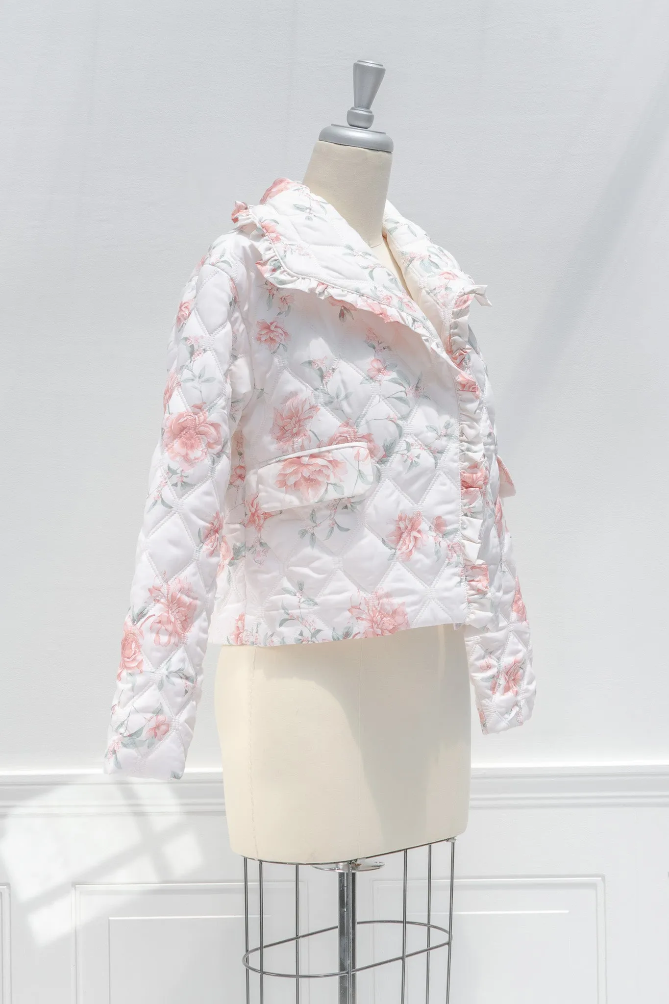 Fond Hearts Quilted Jacket