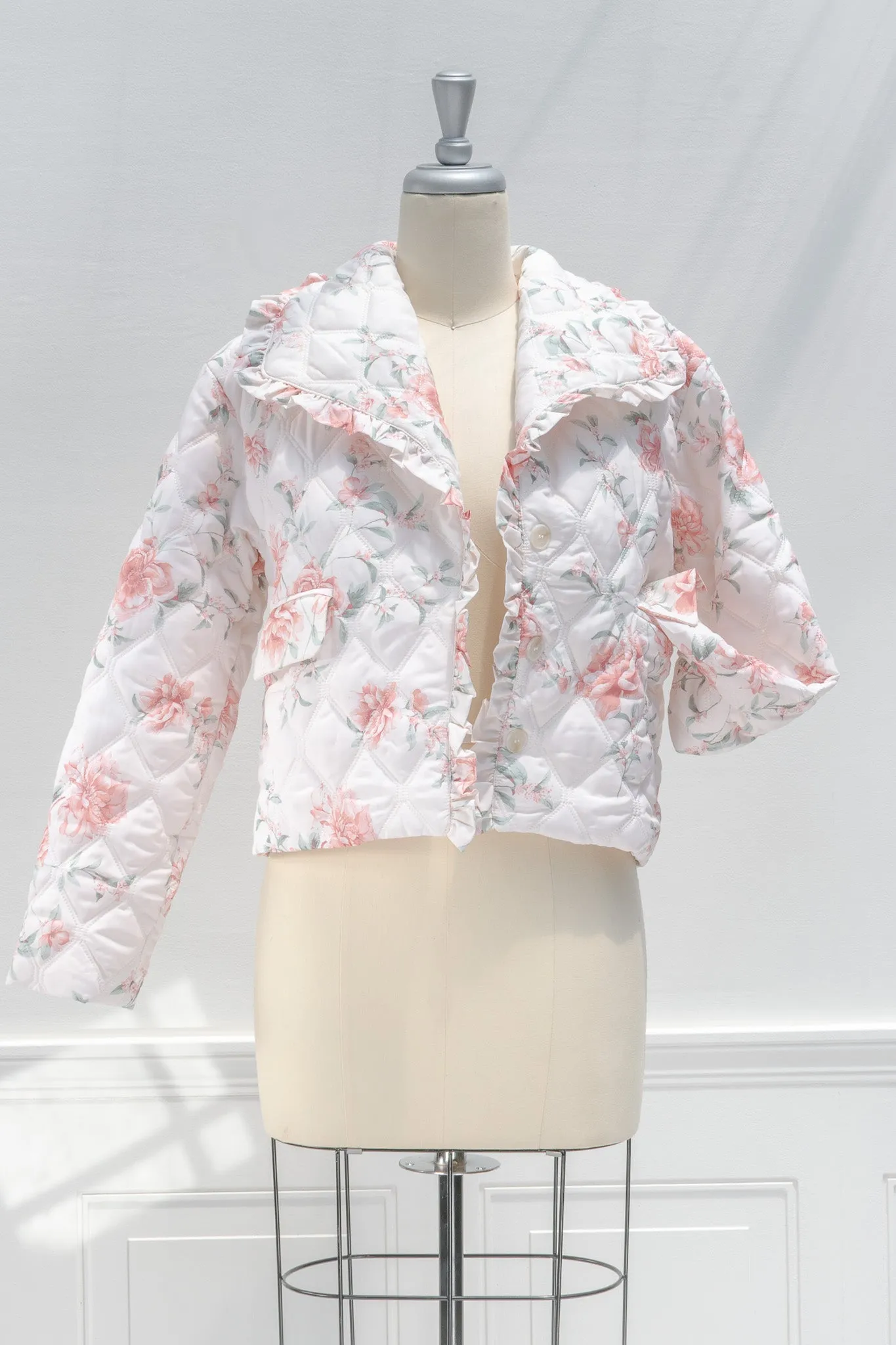 Fond Hearts Quilted Jacket