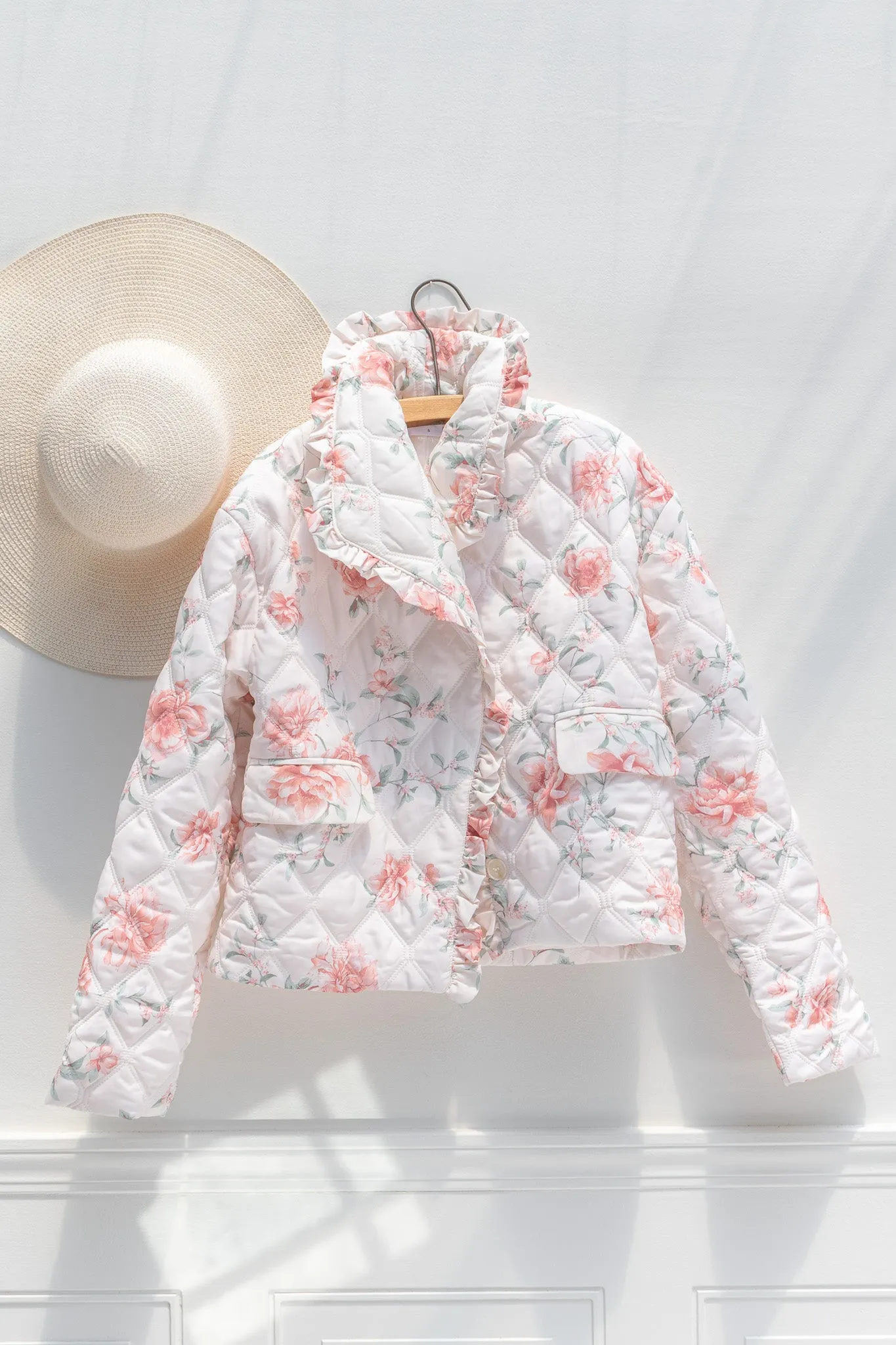 Fond Hearts Quilted Jacket