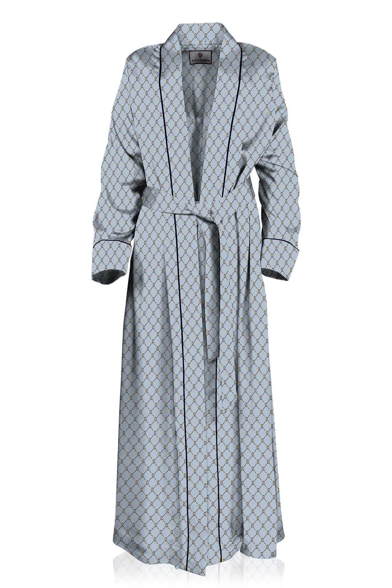 Full Length Robe Dress Made with Sustainable Vegan Silk