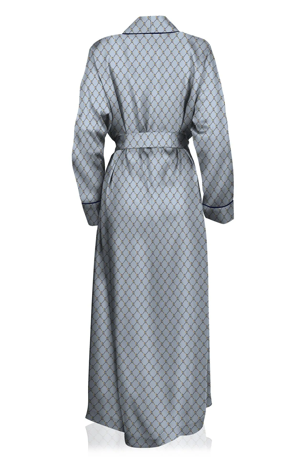 Full Length Robe Dress Made with Sustainable Vegan Silk