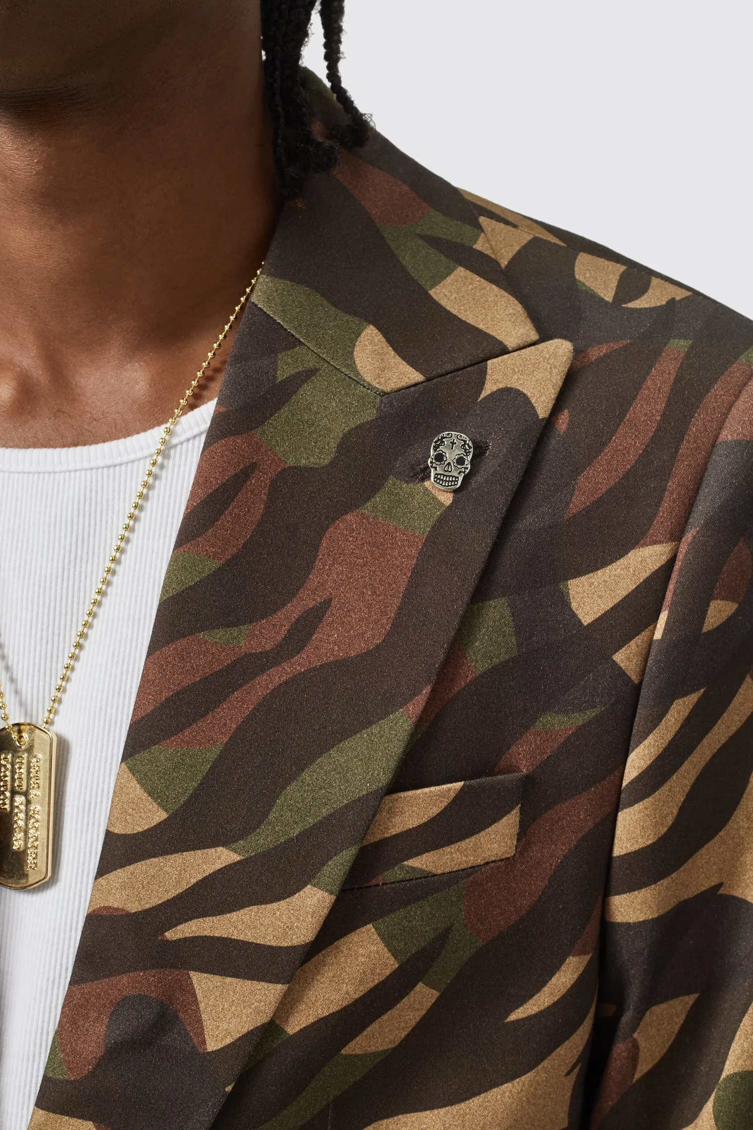 Gables Slim Fit Camo Jacket - ARCHIVE