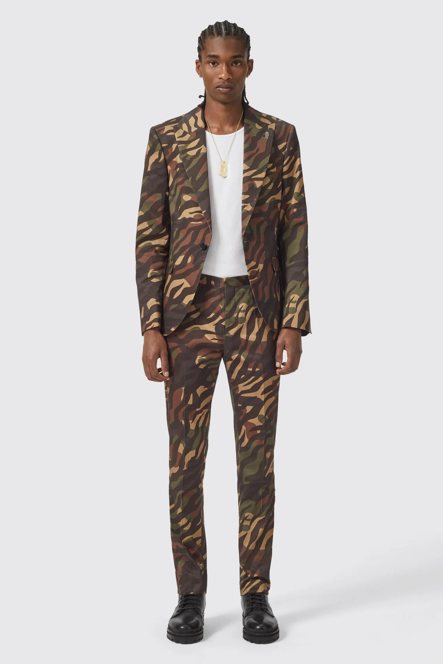 Gables Slim Fit Camo Jacket - ARCHIVE