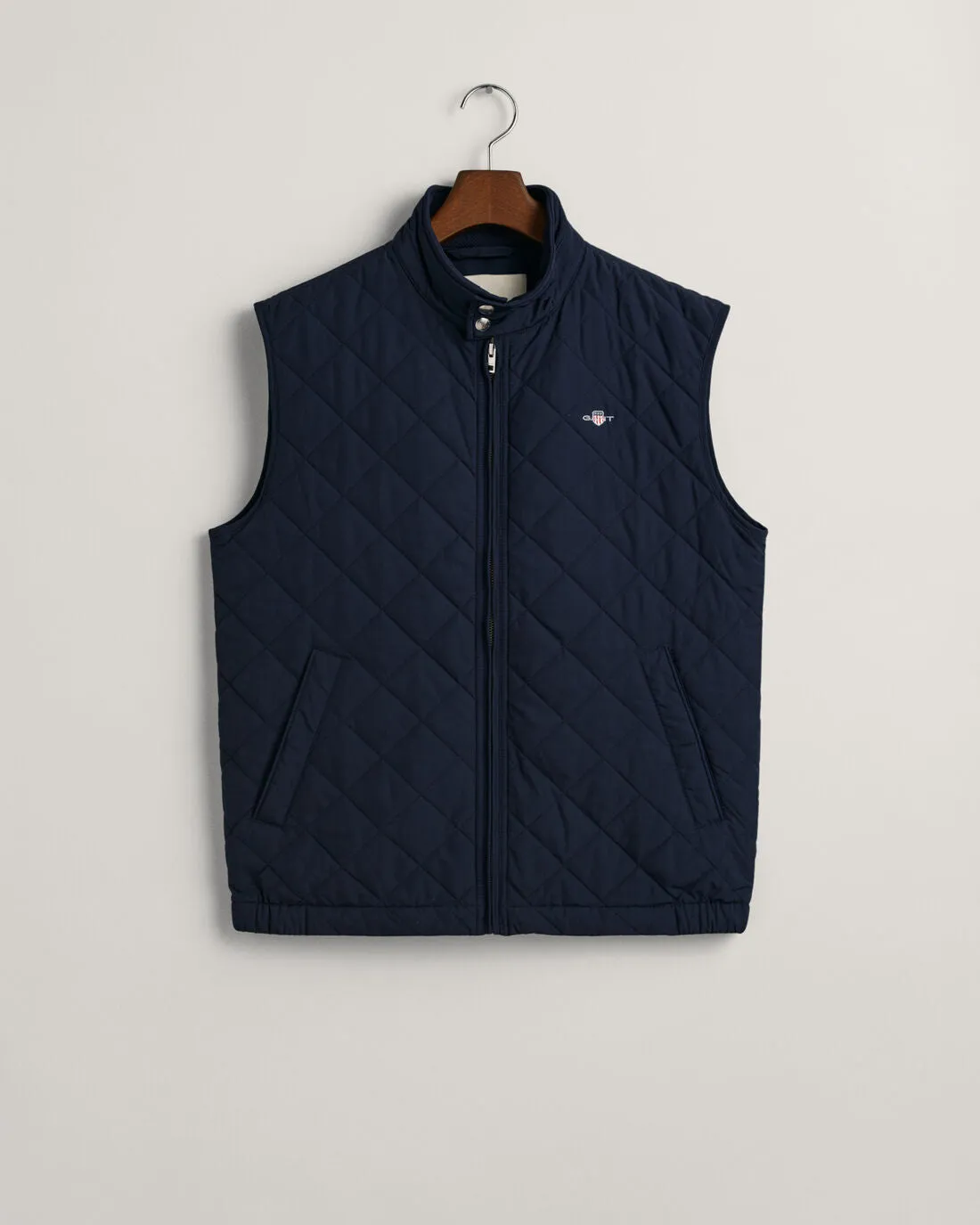Gant - Quilted Windcheate Vest - Evening Blue