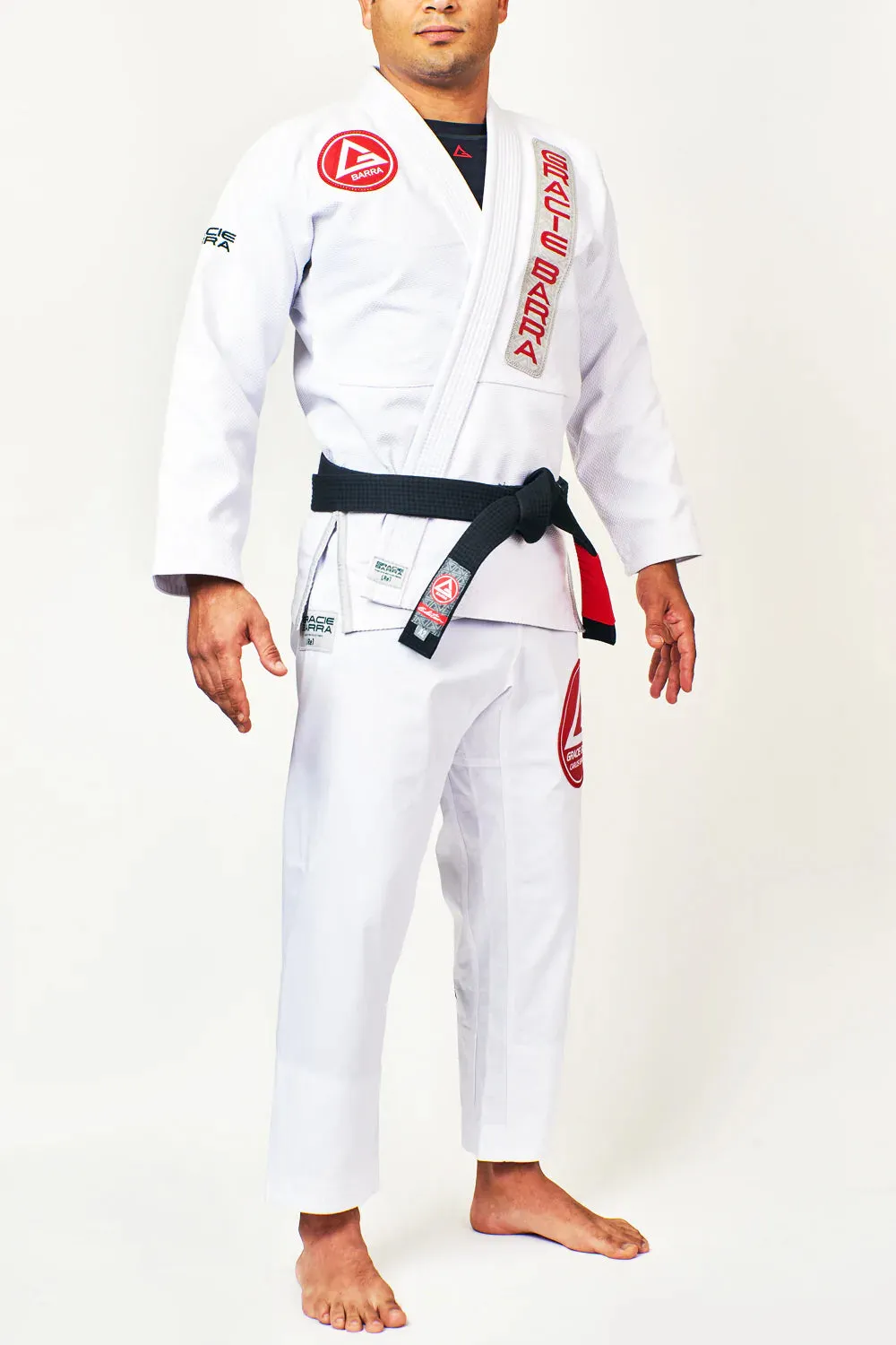 GB ENDURANCE (Re)cycled Kimono - White