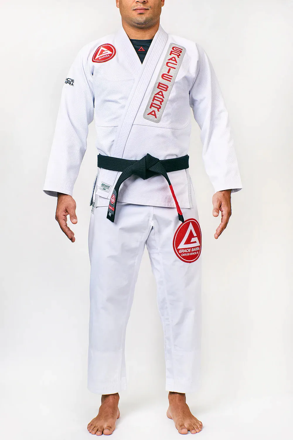 GB ENDURANCE (Re)cycled Kimono - White