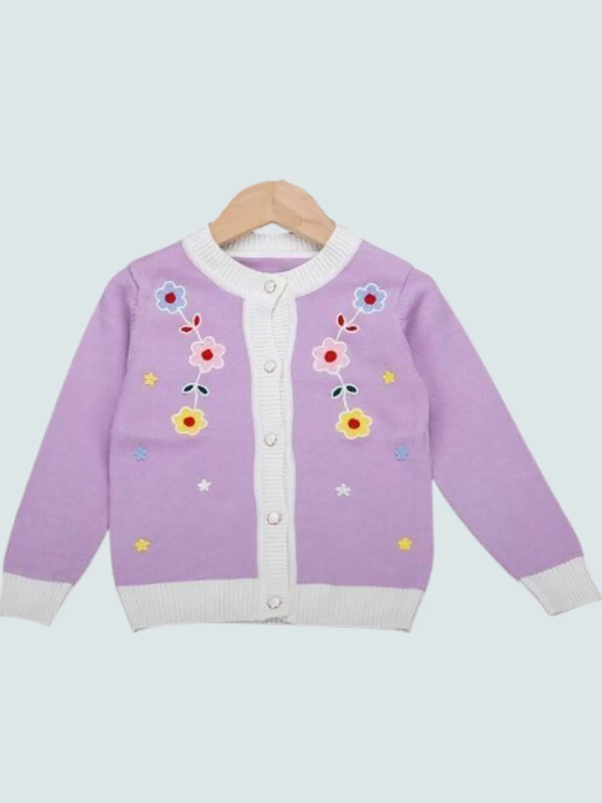 Girls Always Have a Floral Cardigan