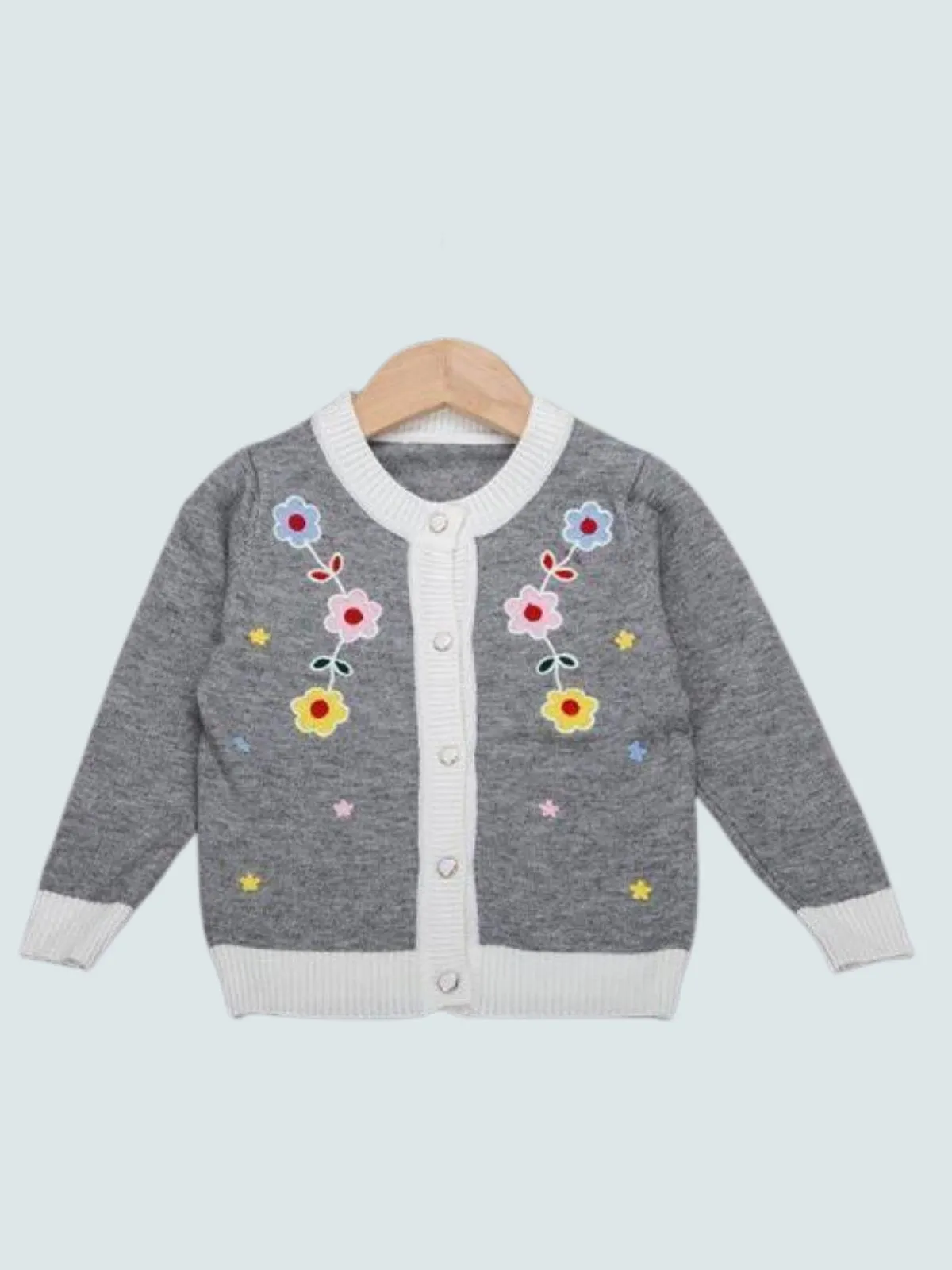 Girls Always Have a Floral Cardigan