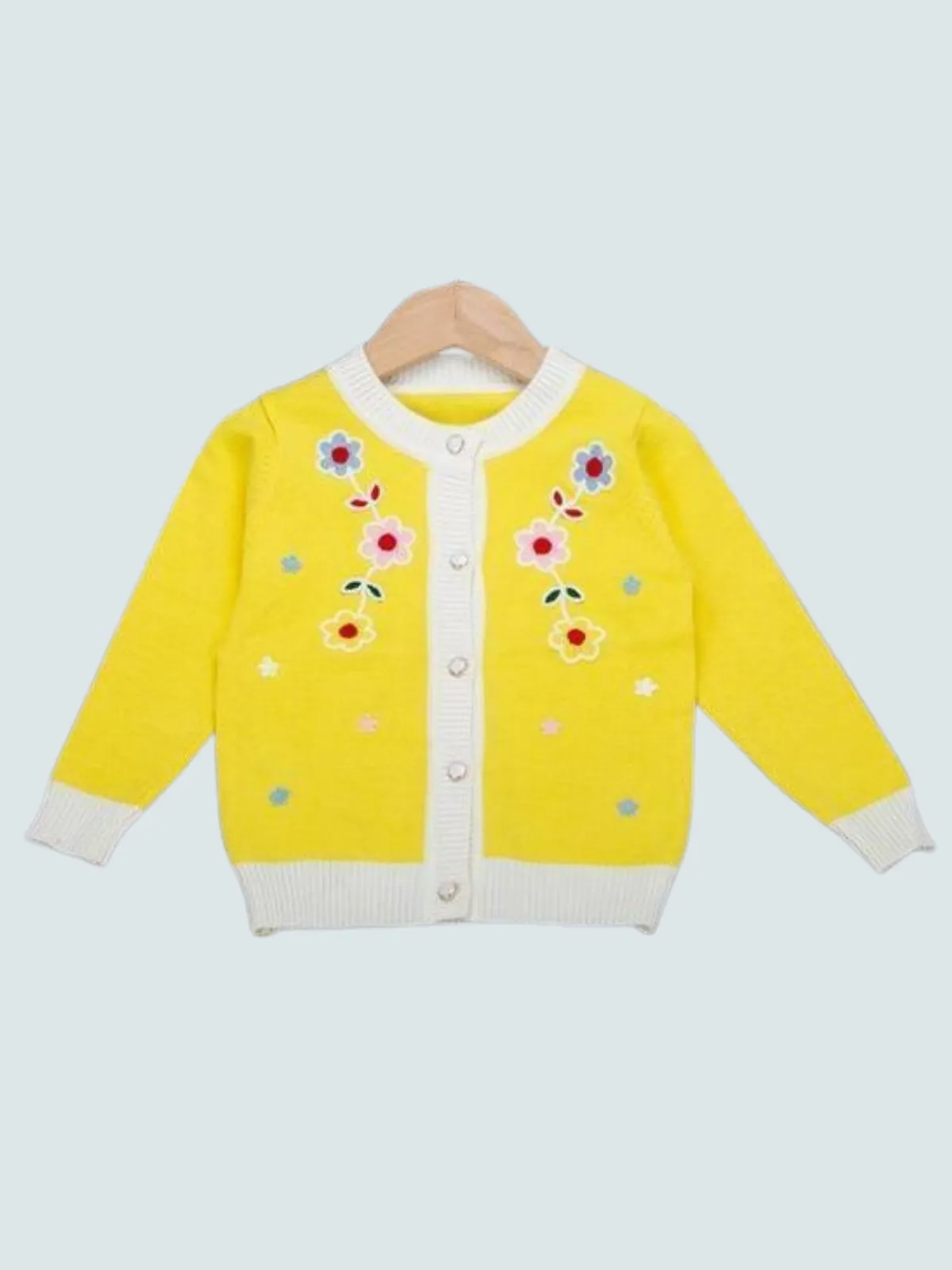Girls Always Have a Floral Cardigan