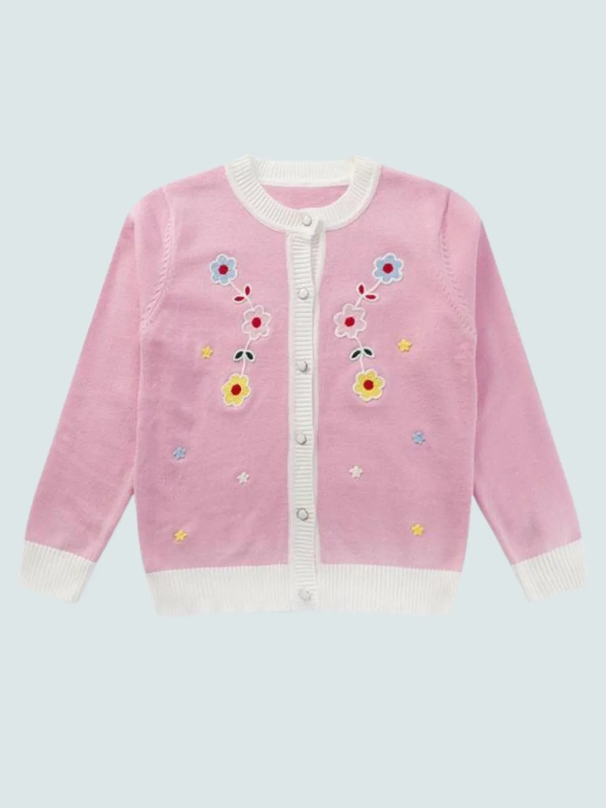 Girls Always Have a Floral Cardigan