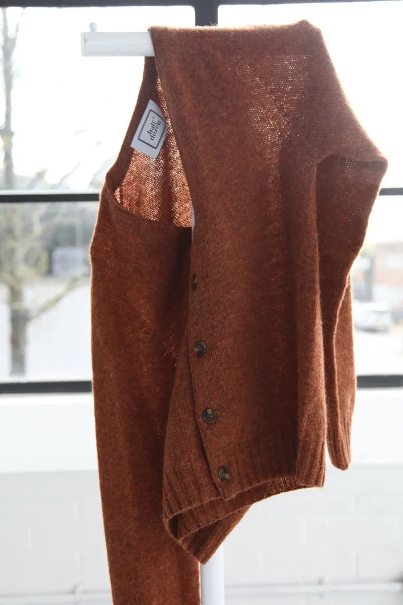 Half Dozen Unbrushed Supersoft Cardigan (Sienna)