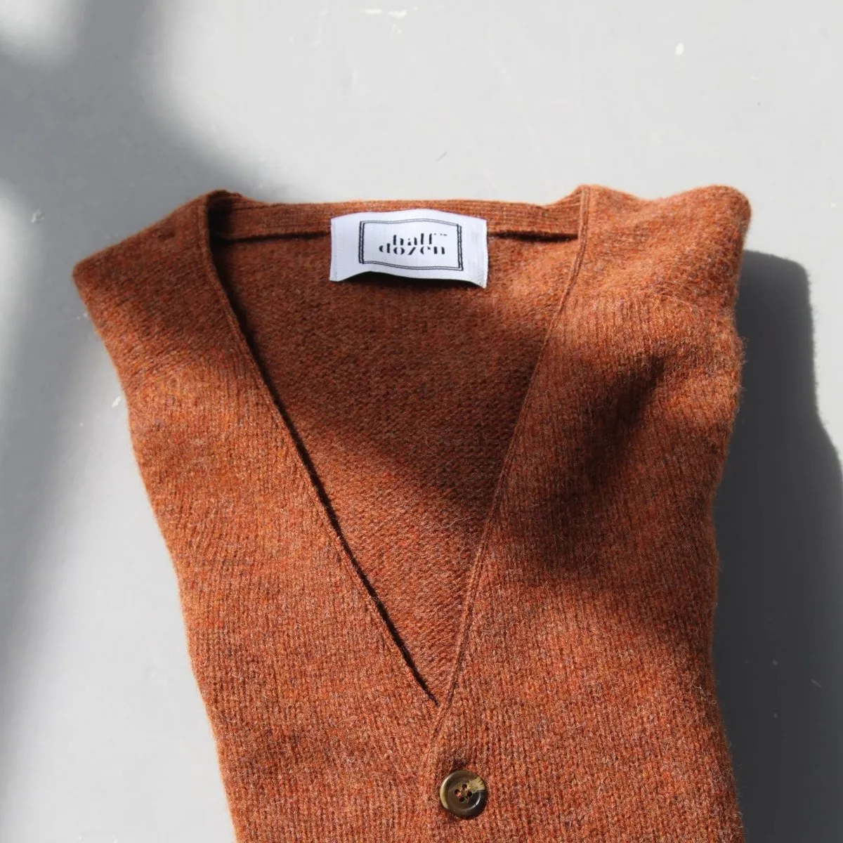 Half Dozen Unbrushed Supersoft Cardigan (Sienna)
