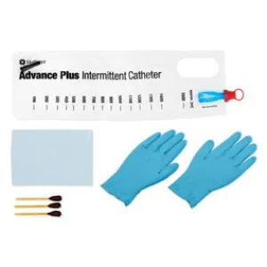 Hollister 96124 Advance Plus Intermittent Catheter Kit 12 Fr 16" (40cm) Straight