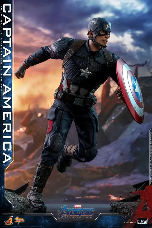 Hot Toys - MMS536 - Avengers: Endgame - 1/6th scale Captain America Collectible Figure