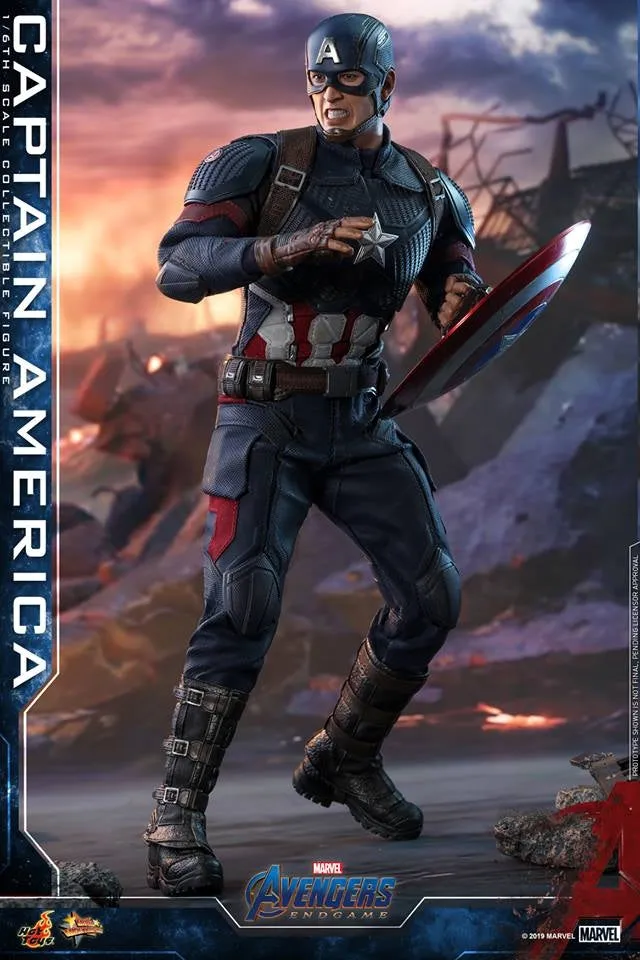 Hot Toys - MMS536 - Avengers: Endgame - 1/6th scale Captain America Collectible Figure