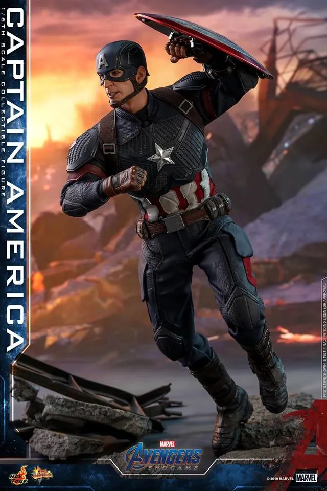 Hot Toys - MMS536 - Avengers: Endgame - 1/6th scale Captain America Collectible Figure