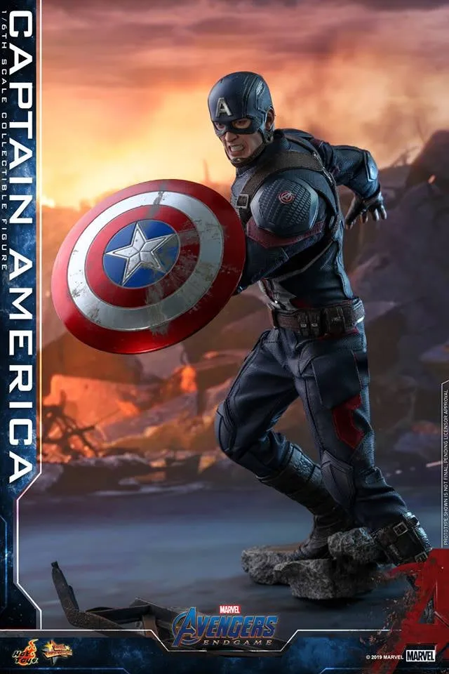 Hot Toys - MMS536 - Avengers: Endgame - 1/6th scale Captain America Collectible Figure