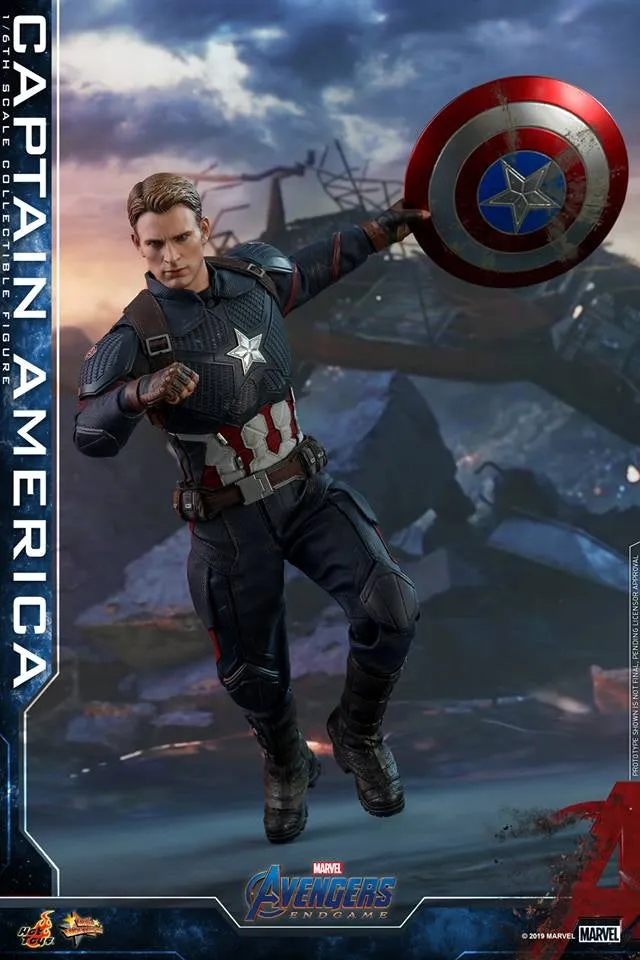 Hot Toys - MMS536 - Avengers: Endgame - 1/6th scale Captain America Collectible Figure