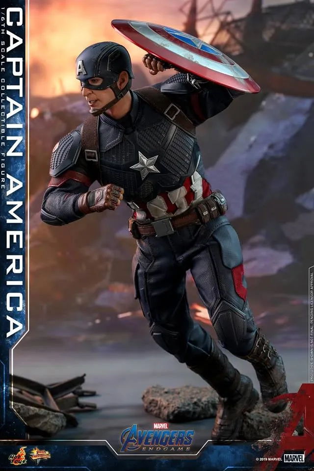 Hot Toys - MMS536 - Avengers: Endgame - 1/6th scale Captain America Collectible Figure