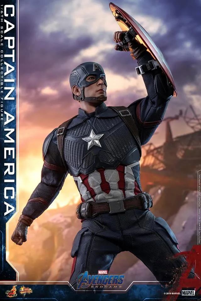 Hot Toys - MMS536 - Avengers: Endgame - 1/6th scale Captain America Collectible Figure