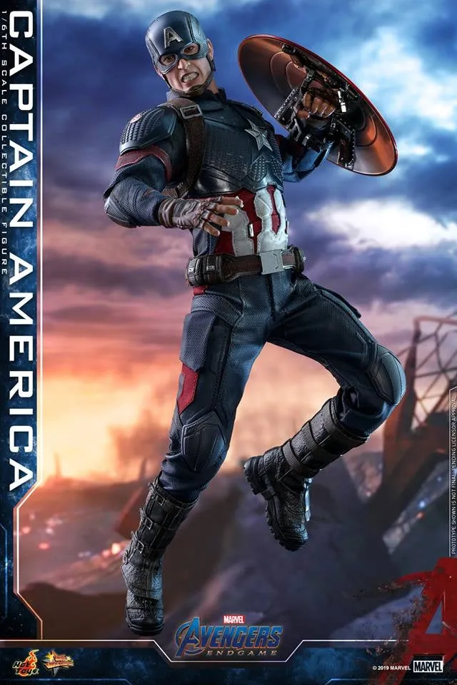 Hot Toys - MMS536 - Avengers: Endgame - 1/6th scale Captain America Collectible Figure