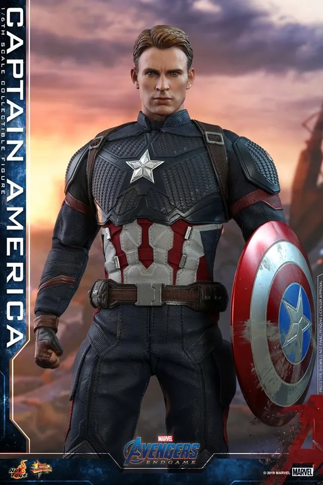 Hot Toys - MMS536 - Avengers: Endgame - 1/6th scale Captain America Collectible Figure