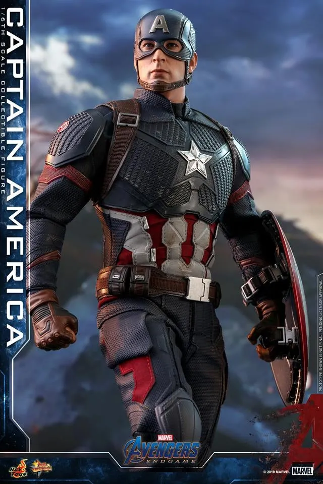 Hot Toys - MMS536 - Avengers: Endgame - 1/6th scale Captain America Collectible Figure