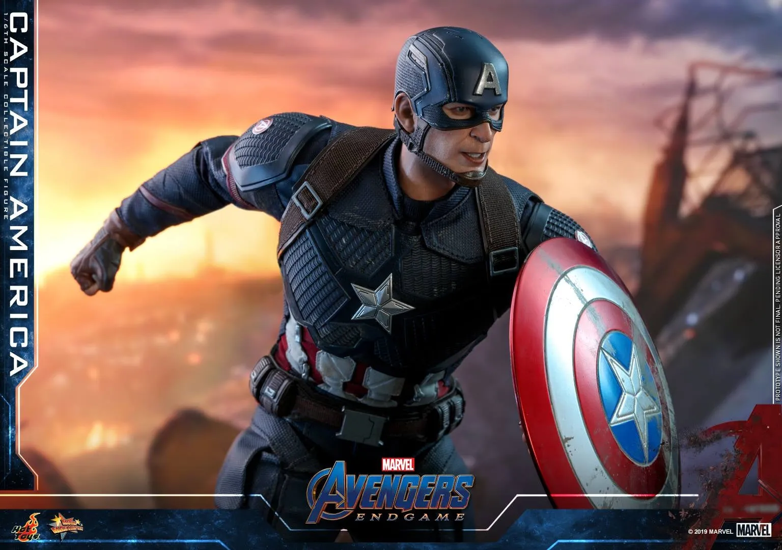 Hot Toys - MMS536 - Avengers: Endgame - 1/6th scale Captain America Collectible Figure