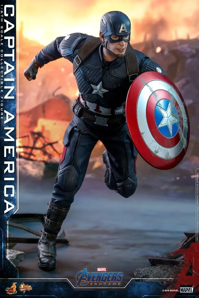 Hot Toys - MMS536 - Avengers: Endgame - 1/6th scale Captain America Collectible Figure