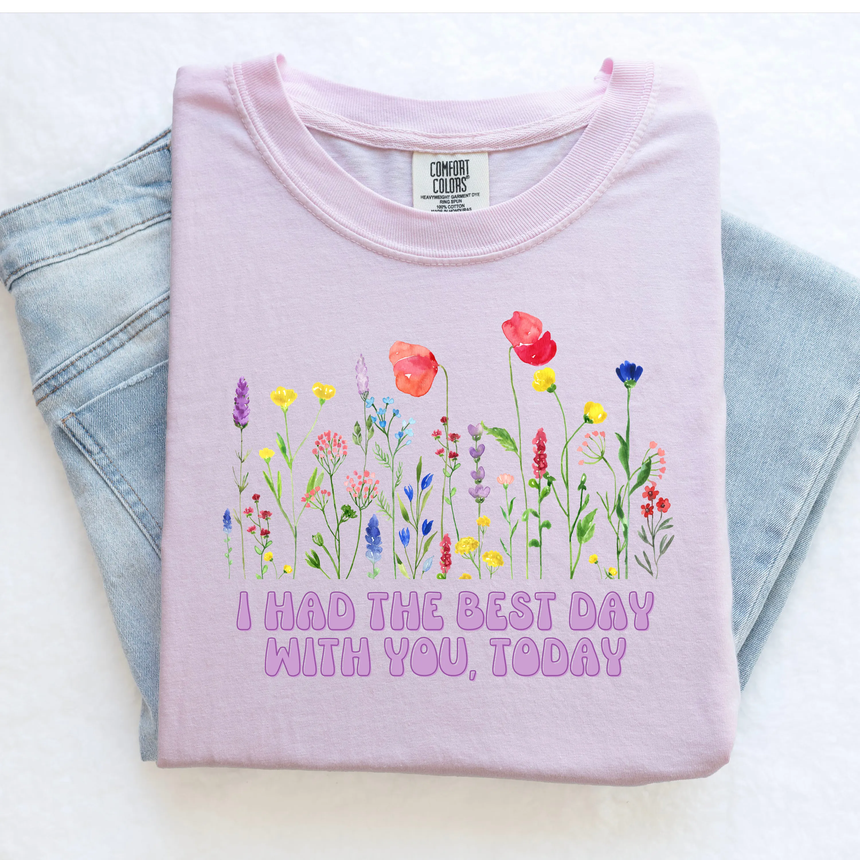 I Had The Best Day- Floral Shirt