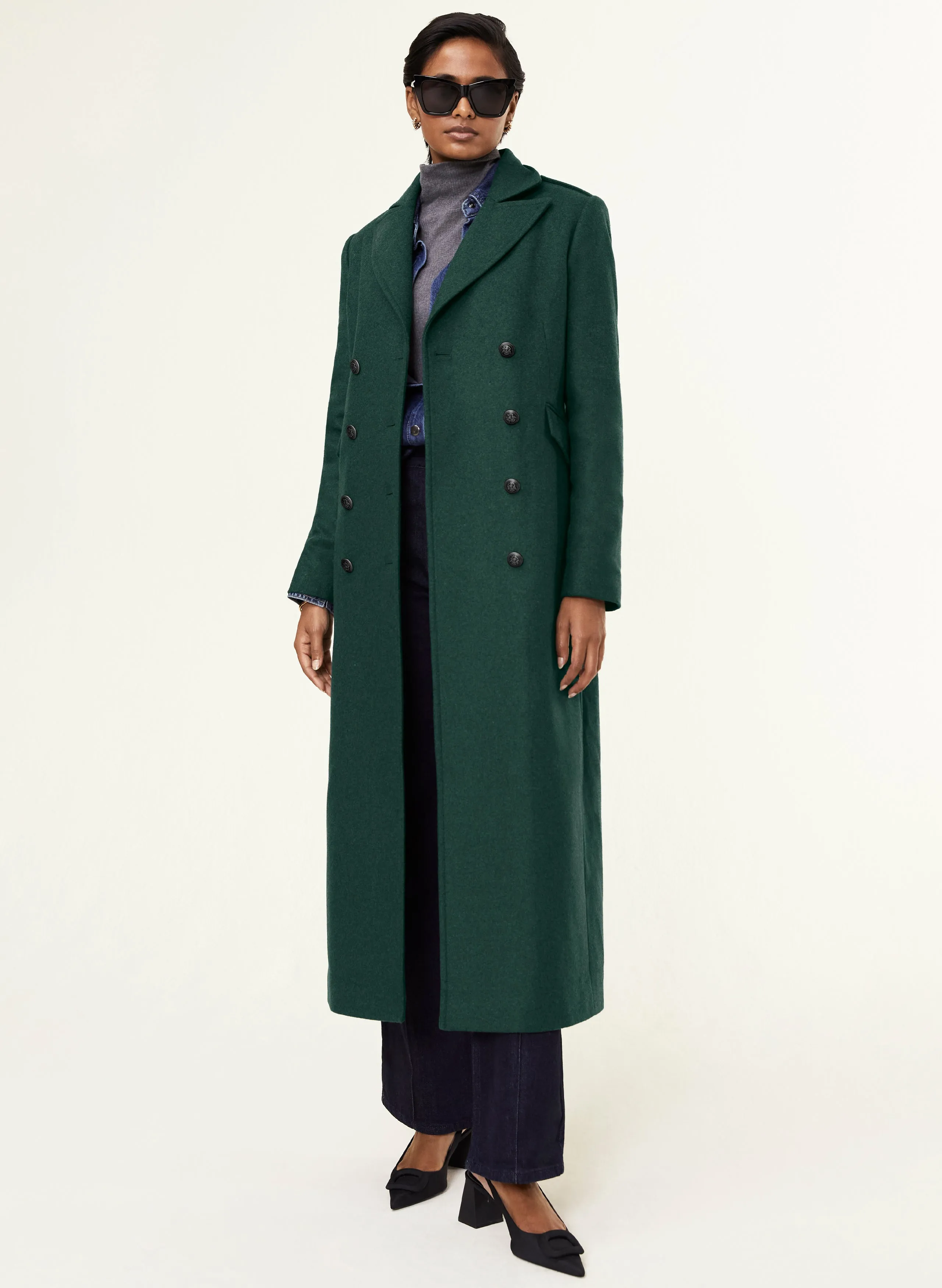 Inge Wool Blend Long Coat