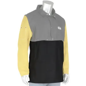 Ironcat 8052/6XL FR Proban / Cotton Bib Apron for 8051 Cape Sleeve