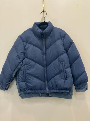 JNBY NAVY DOWN ZIP UP JACKET