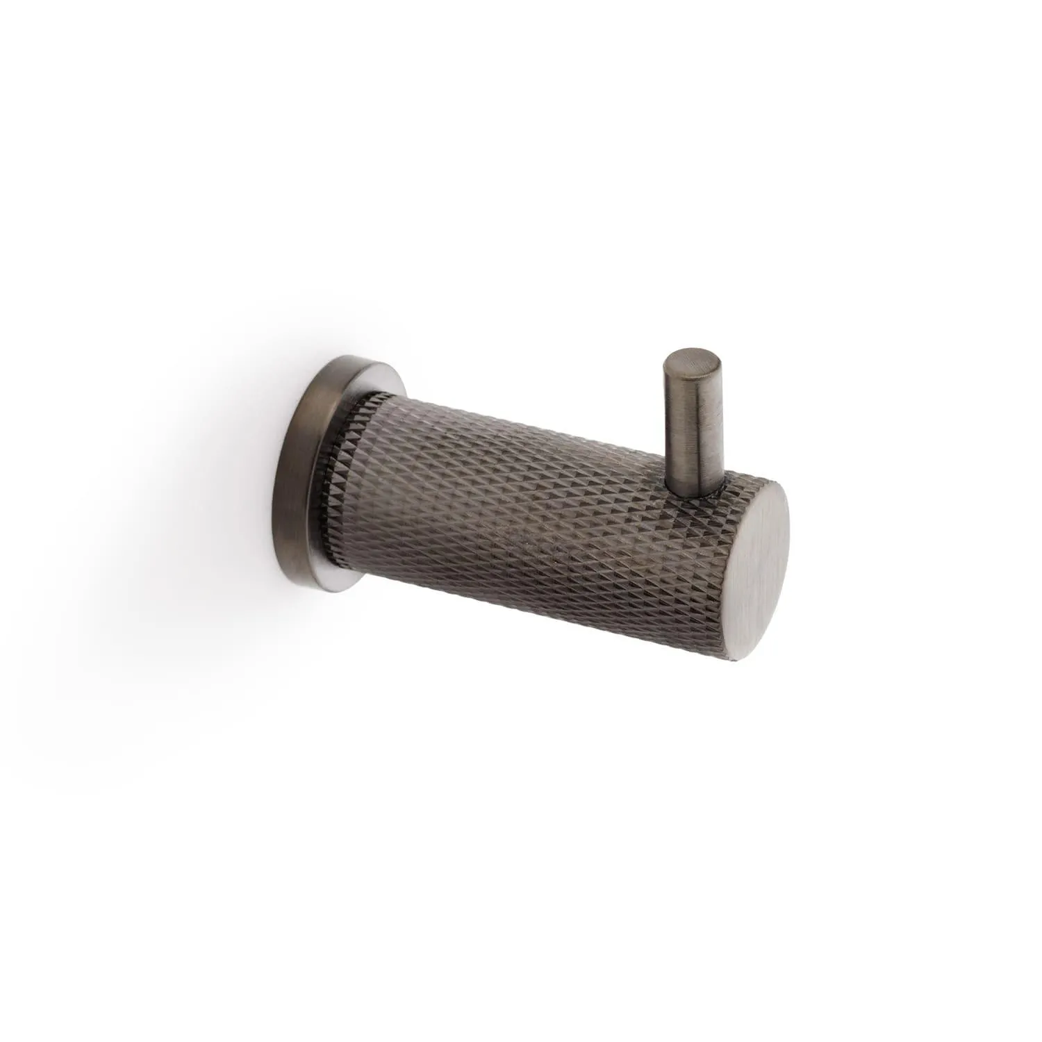 Knurled Coat Hook | Solid Brass Coat Hook
