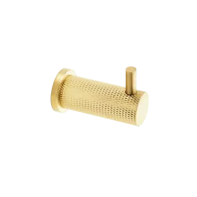 Knurled Coat Hook | Solid Brass Coat Hook