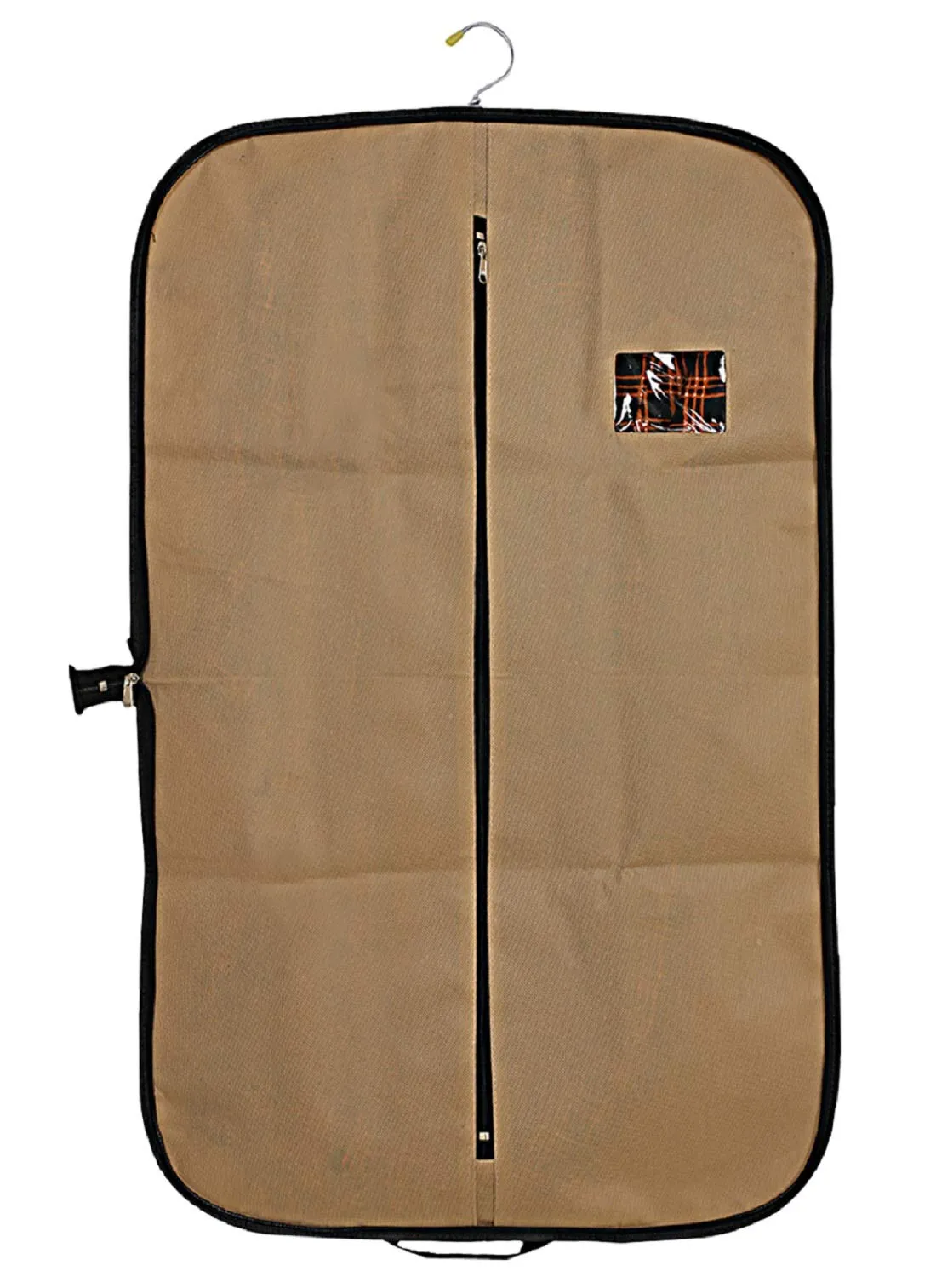 Kuber Industries 6 Pieces Foldable Non Woven Men's Coat Blazer Suit Cover (Black & Maroon & Brown) -CTKTC041763