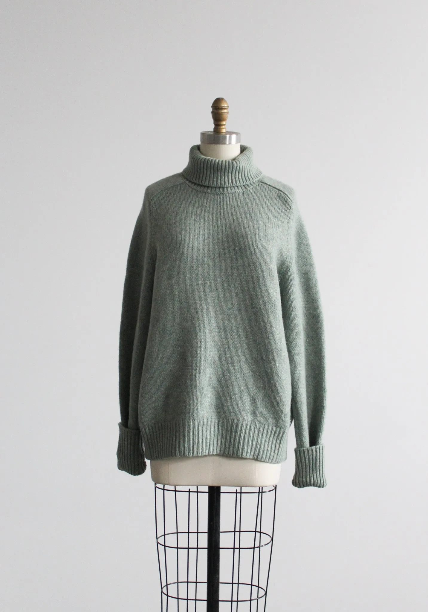 lambsear wool turtleneck
