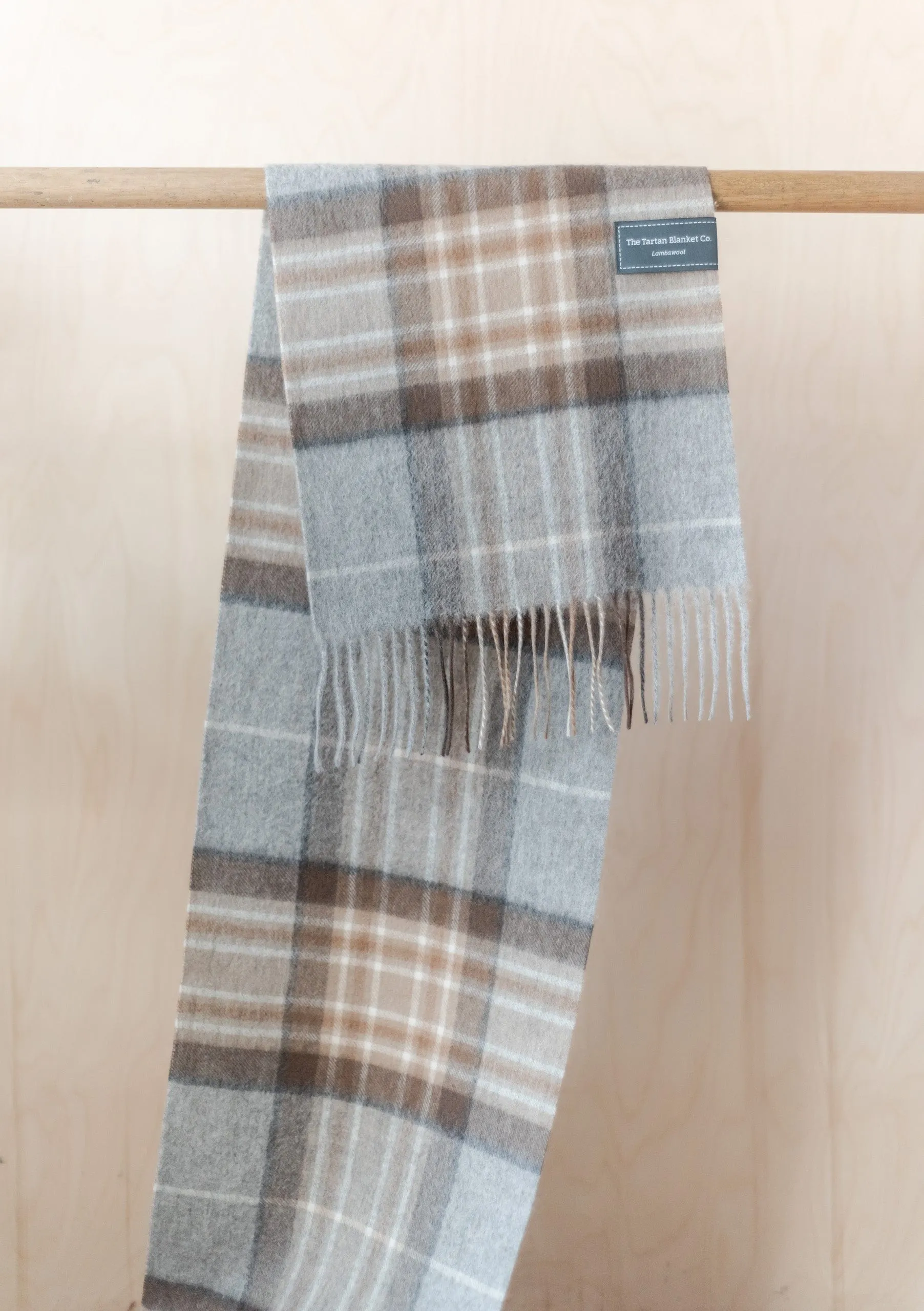 Lambswool Scarf in Mackellar Tartan