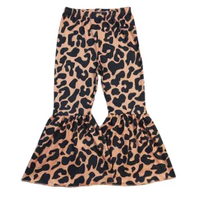 Leopard Milk Silk Bell Bottom