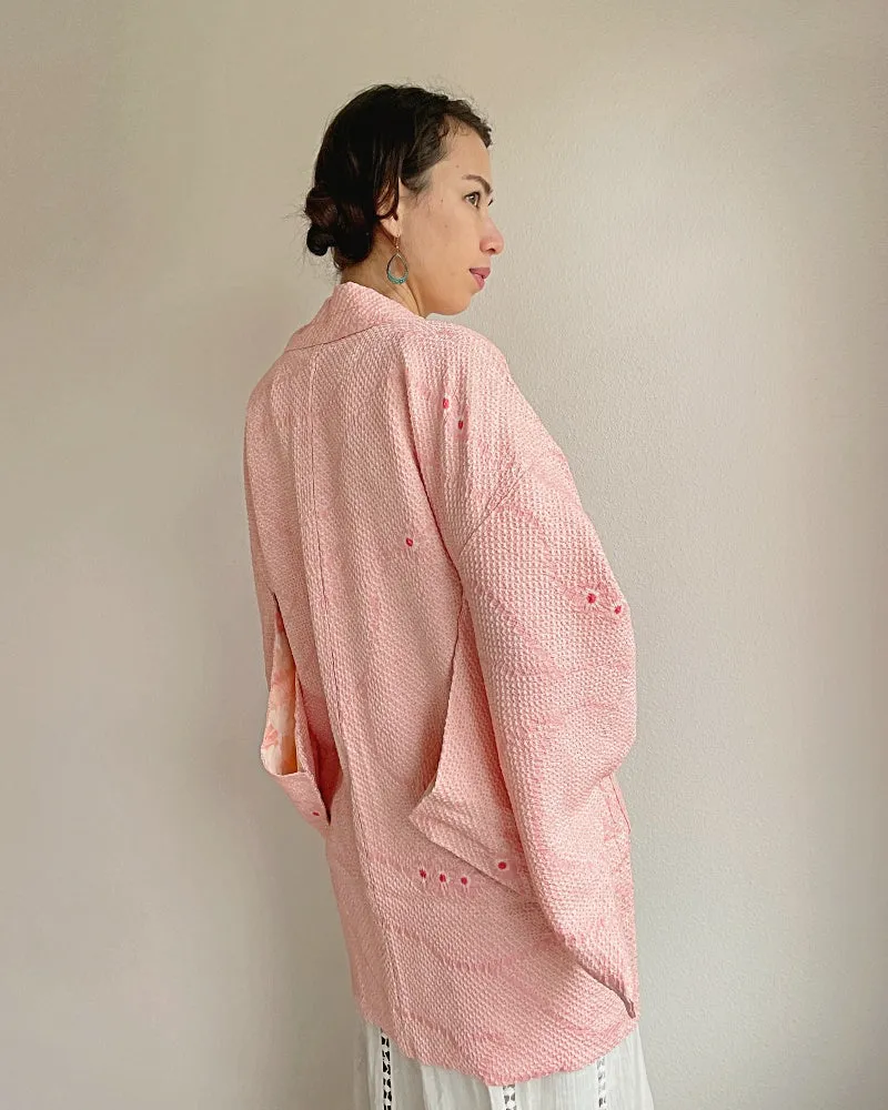 Light Up Shibori Kimono Haori Jacket