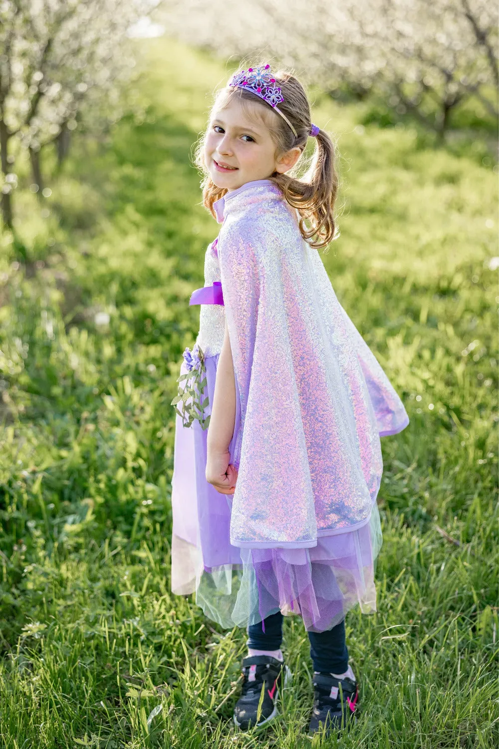 Lilac Sequins Cape Size 34