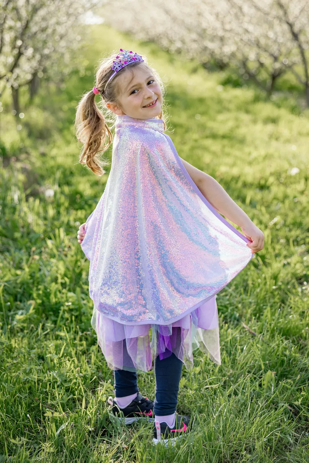 Lilac Sequins Cape Size 34