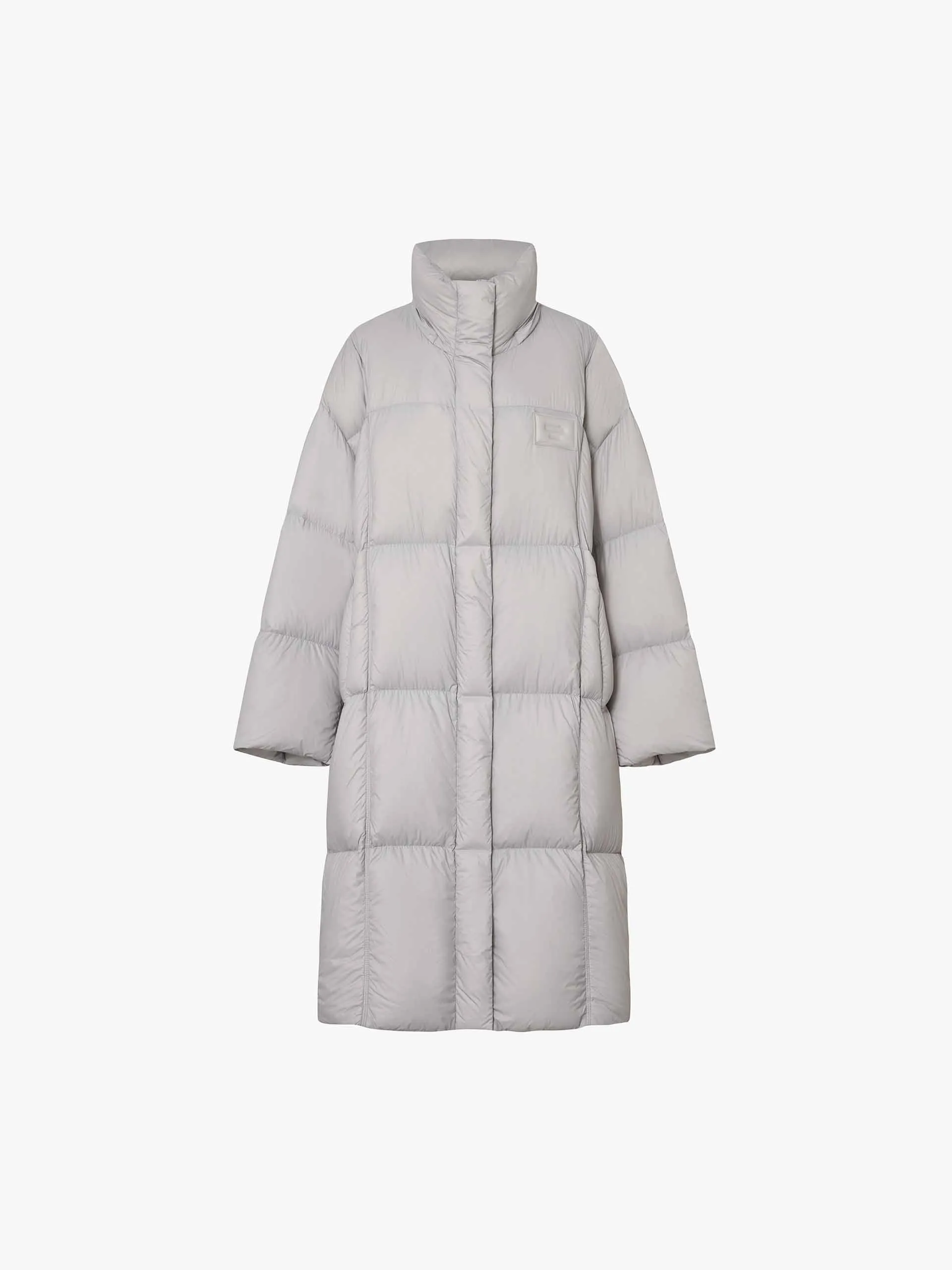 Longline Hooded Down Coat