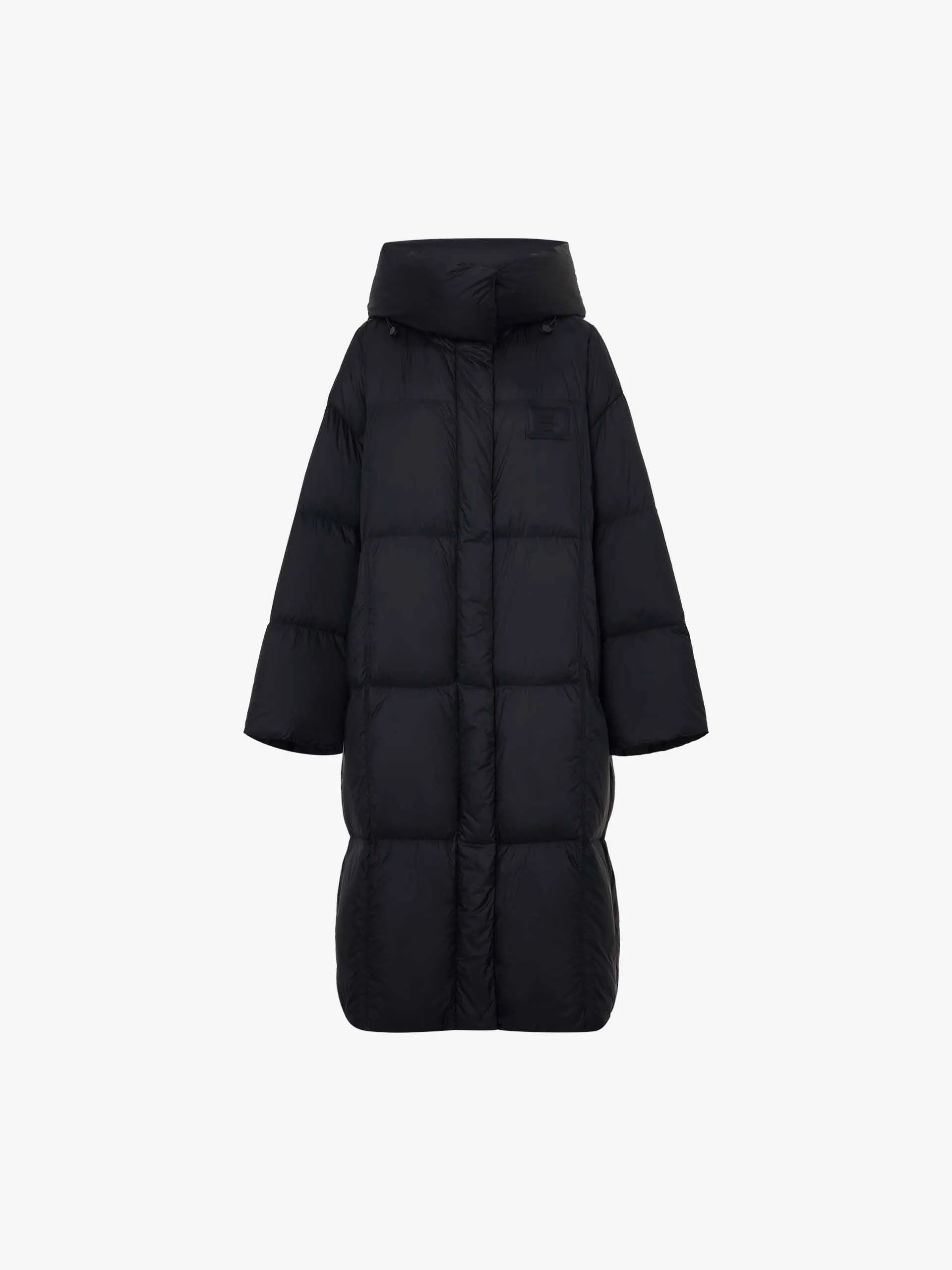 Longline Hooded Down Coat