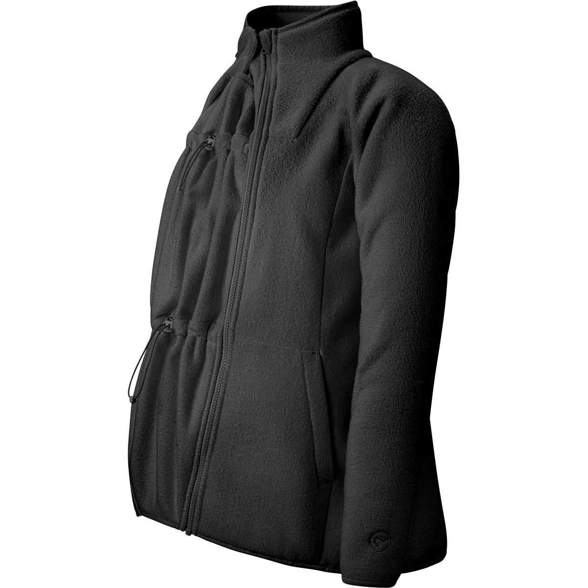 Mamalila Basel Fleece Babywearing Jacket Black