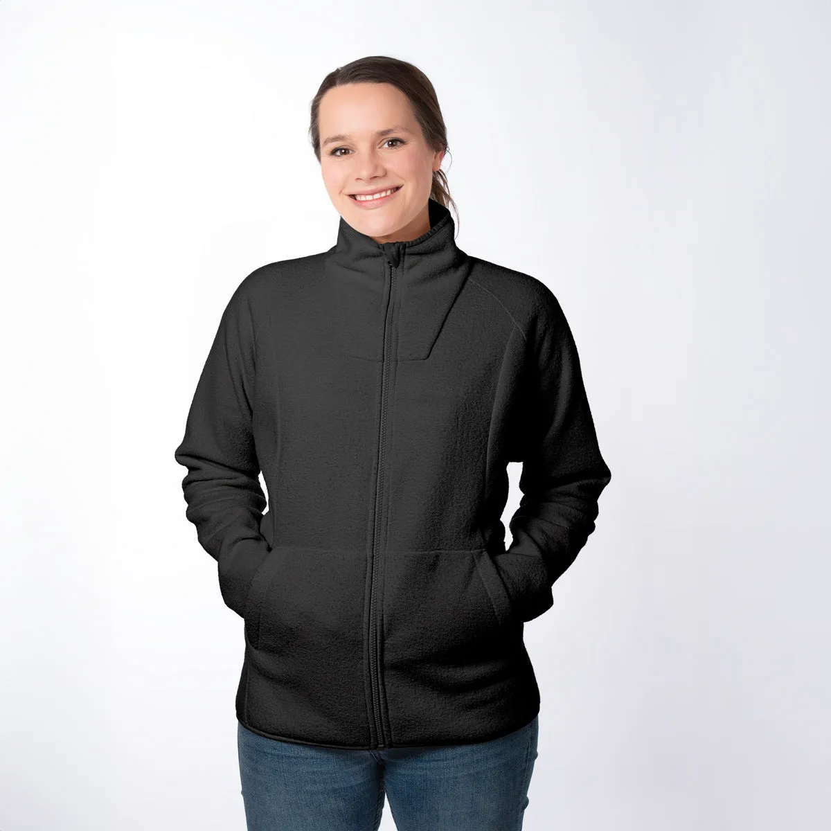 Mamalila Basel Fleece Babywearing Jacket Black