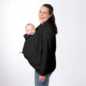 Mamalila Basel Fleece Babywearing Jacket Black